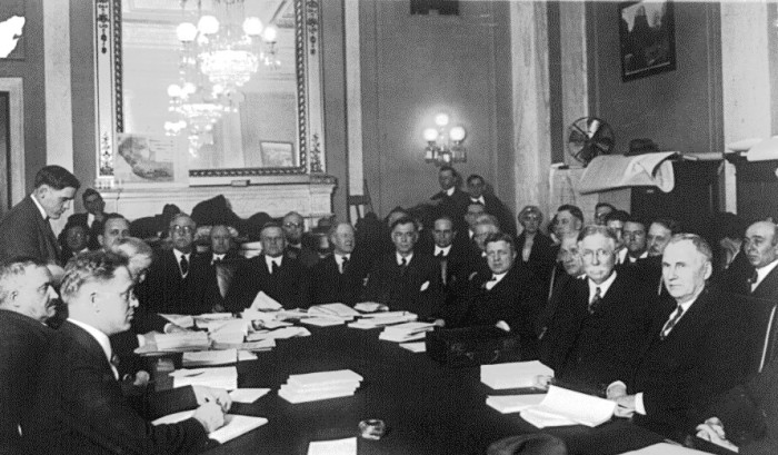 Senate Hearing during the Teapot Dome Scandal